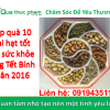 hộp quà 10 loại hạt tinfood 2016 hộp quà 10 loại hạt tinfood 2016